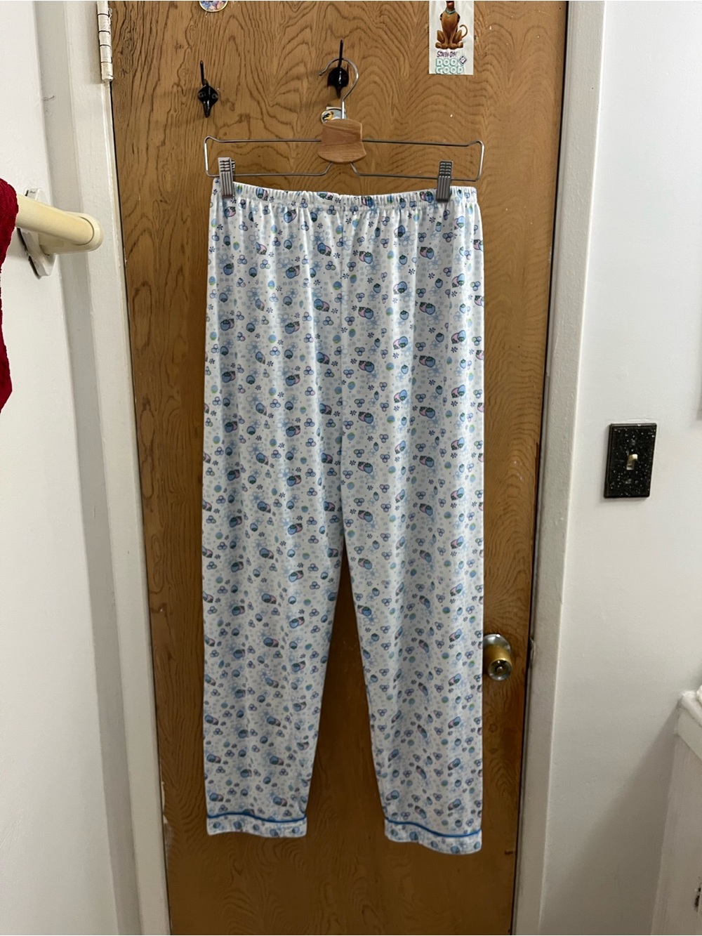 Light Blue Strawberry Lounge Pants